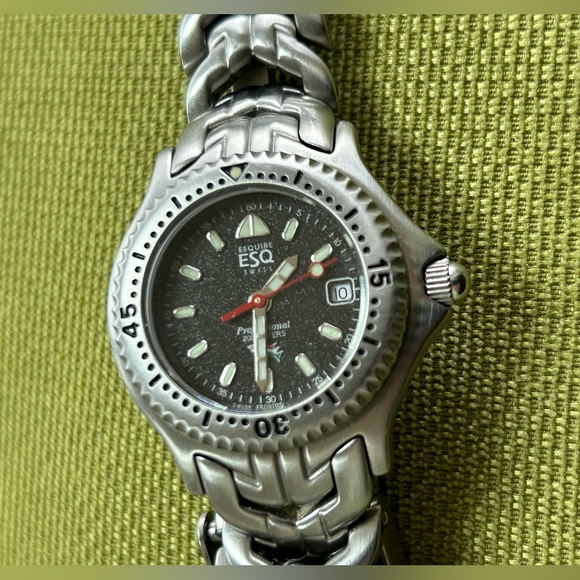 ESQ By Movado Women’s Submersible Watch, Professional WR-200M,
Date - Picture 2 of 8